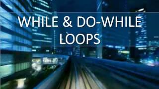 Core Java 23 while and Do-while Loops