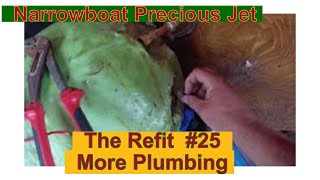 Narrowboat Refit #25 #NarrowboatFitOut Narrowboat Plumbing finally leak free