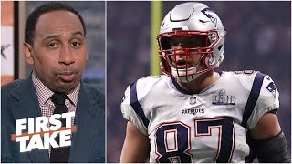 Rob Gronkowski is the most talented TE of all time, but not the greatest – Stephen A. | First Take