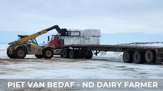 Unloading Alfalfa Baleage (173)