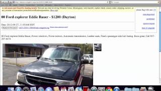 Craigslist Springfield Ohio Used Cars and Trucks - Deals Online Help Buyers