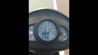 Kymco Agility 80 cc acceleration 0-85