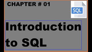 SQL Tutorial - W3SCHOOLS - CHAPTER # 01 ENGLISH