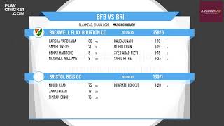 Bristol Midweek T20 League - Division 1 West - Backwell Flax Bourton CC v Bristol Bois CC