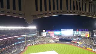 Lightning during rain delay at Yankee Stadium--2021 Angles vs Yankees