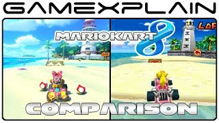 Mario Kart 8: Cheep Cheep Beach Head-to-Head Comparison (Wii U vs. DS)