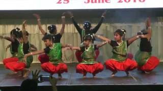 UKKCA Crystal Jubilee 2016 Semi  Classical Dance by Worcester Unit