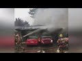 Fire swallows garage in Rockwood area