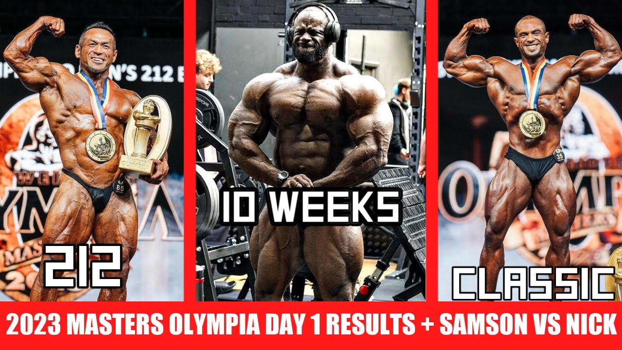 2023 Master's Olympia Results And Recap 212 And Classic Physique + Day ...