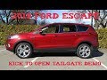 One Great Thing: The Ford Escape's kick to open tailgate demo