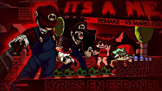 It's A me Lyrics En Español [Remake] MARIO'S MADNNES V2 - Vs Horror Mario It's a me Letra en español