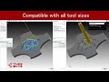 contour and pocket toolpaths in seconds thee byte mastercam 2022 add in