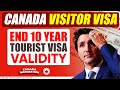 Canada Visitor Visa New Policy: Ends 10 Year Tourist Visa Validity | Canada Visitor Visa New Updates