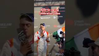 Ajith sir racing celebration video #ajithkumar #racing