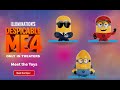 Despicable Me 4 McDonald's Commercial & Happy Meal Toys