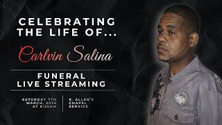 Celebrating the life of Carlvin Salina.