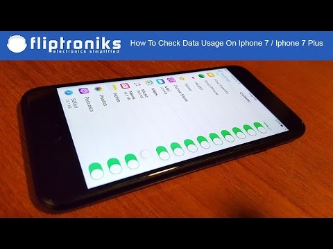 How To Check Data Usage On Iphone 7 / Iphone 7 Plus - Fliptroniks.com How To Check Data Usage On Iphone 7 / Iphone 7 Plus - Fliptroniks.com