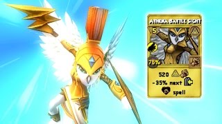 Wizard101: NEW Athena Battle Sight Myth Spell!