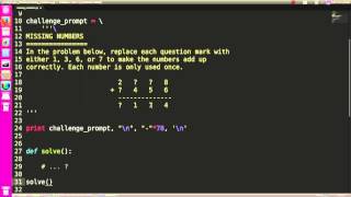 02 CHALLENGE: Missing Numbers