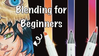 How to Blend Alcohol Markers for Beginners!