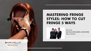 Mastering Fringe Styles: How to Cut Fringe 5 Ways