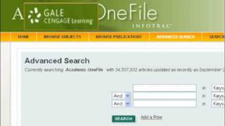 Library database citations tools
