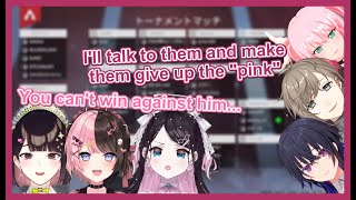 Kaga Nazuna Trying to Take the “Pink” From Shocking Pink Team【VSPO/Eng Sub】