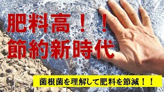 【肥料節減の新しい技術になりそうです】