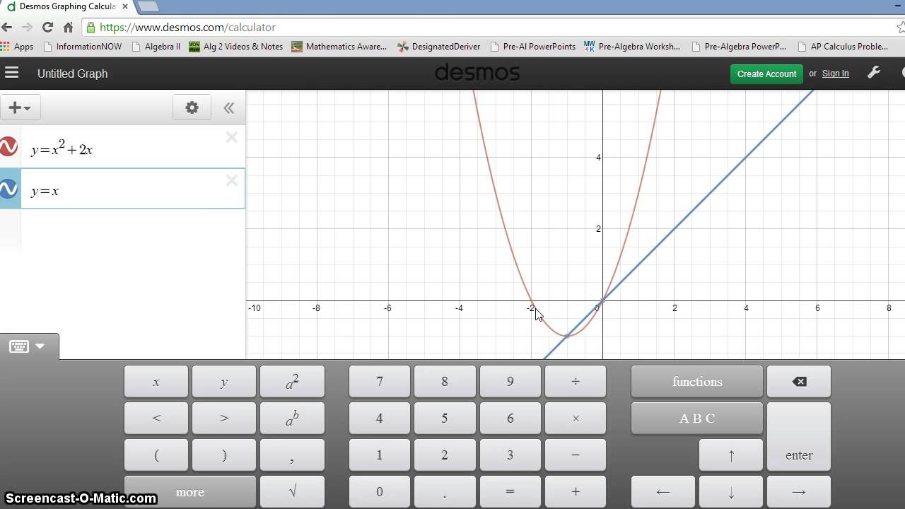 Desmos Tutorial Youtube