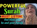 🚨MOST POWERFUL SURAH TO REMOVE ALL DIFFICULTIES - Make Difficult things Easy And Remove Problems