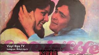 Main Pal Do Pal Ka Shair Hoon - Kabhi Kabhie (1976) Amitabh Bachchan - Mukesh (Bollywood Vinyl Rip)