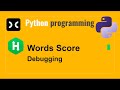Words Score | Debugging | Python | Hackerrank | Programming | Coding