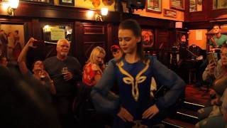 Irish Jig in Dublin Pub