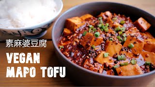 How to make Vegan Mapo Tofu 🌶素食麻婆豆腐 Authentic Chinese Food - A Symbol of Sichuan Cuisine RICE KILLER