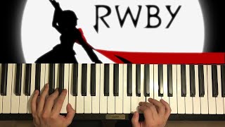 RWBY Volume 1 - Opening Song (Piano Tutorial Lesson)
