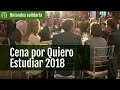 “Hagamos que la cena por quiero estudiar sea un éxito”