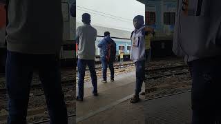 Rainy day at Bandel#reel #reels #viral #trending #station #railway #bandel #viralpost2024