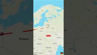 distance between Berlin to Moscow Russia #automobile #moscowregion #europeancapital #aviation #russi