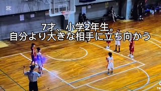 小学2年生。ファールもらってからのフリースロー