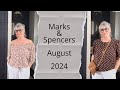 MARKS and SPENCERS Haul with try on, Casuals 2024 ❤️