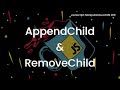 AppendChild() & RemoveChild() - Javascript: Manipulando a DOM #11