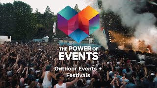 THE POWER OF EVENTS (UK) - Outdoor Events + Festivals