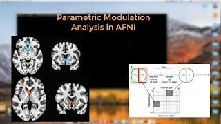 Parametric Modulation in AFNI