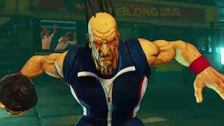 Street Fighter V Oro arcade mode gameplay