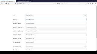 Flask Based Billing Management System