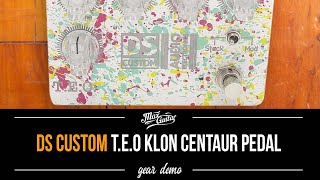 DS Custom T.E.O. Klon Centaur Overdrive - Gear Demo