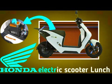 Honda Activa Electric Scooter || Honda Electric Scooter Lunch | Honda ...