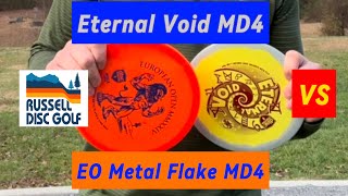 Discmania Eternal Void MD4 vs Metal Flake MD4 Disc Comparison!?