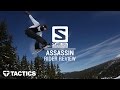 Salomon Assassin 2017 Snowboard Rider Review - Tactics