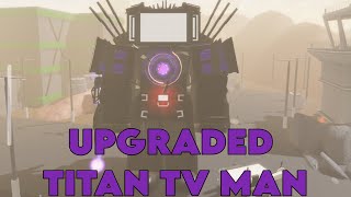 UPGRADED TITAN TV MAN SHOWCASE ! (Strange Bathtub War)